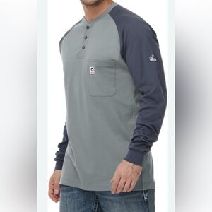 Vandisi FR NFPA2112 Flame Resistant 5.5oz Light Weight Long Sleeve Fire Retardan